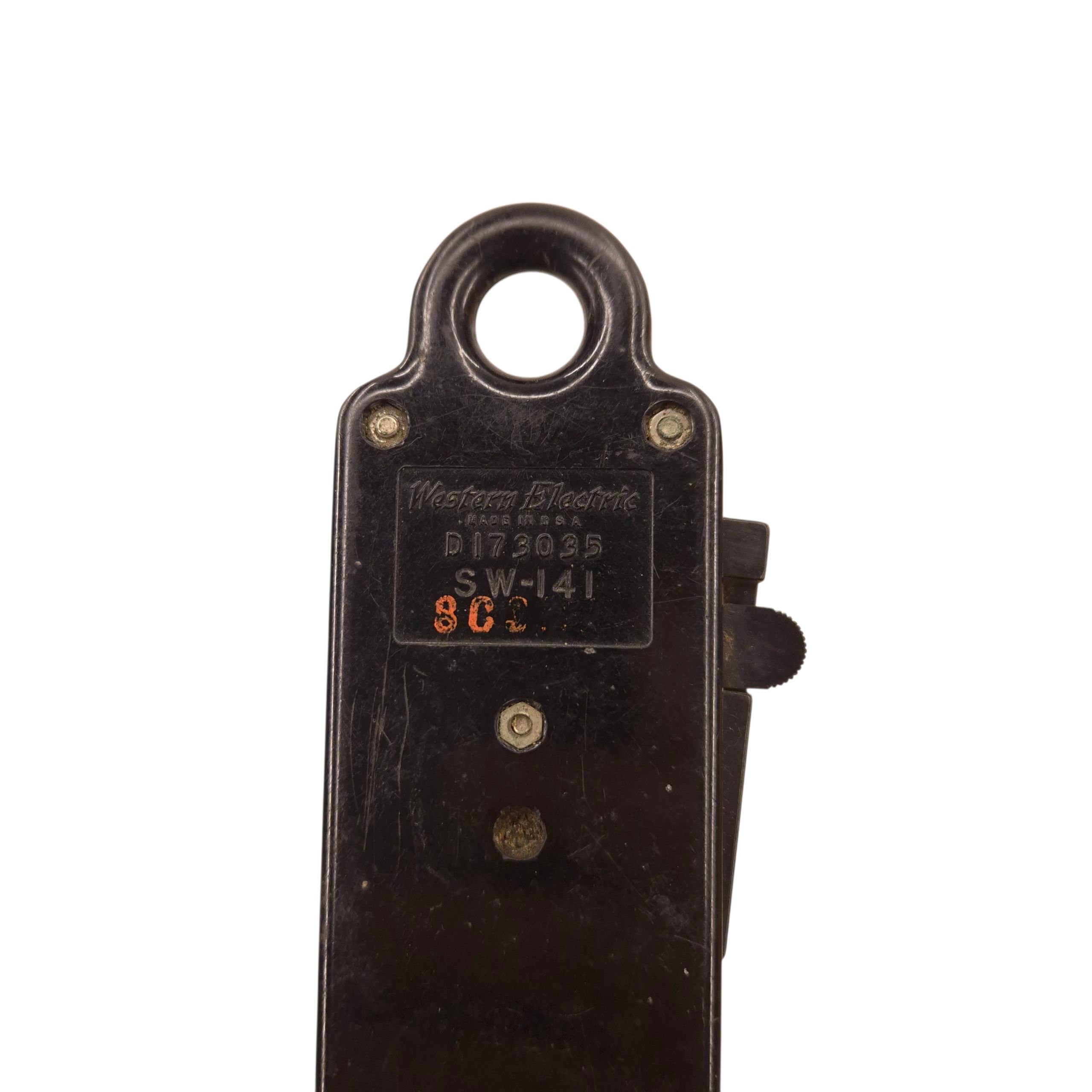 USAAF throatmicrophone extension cord with British plug — image 2
