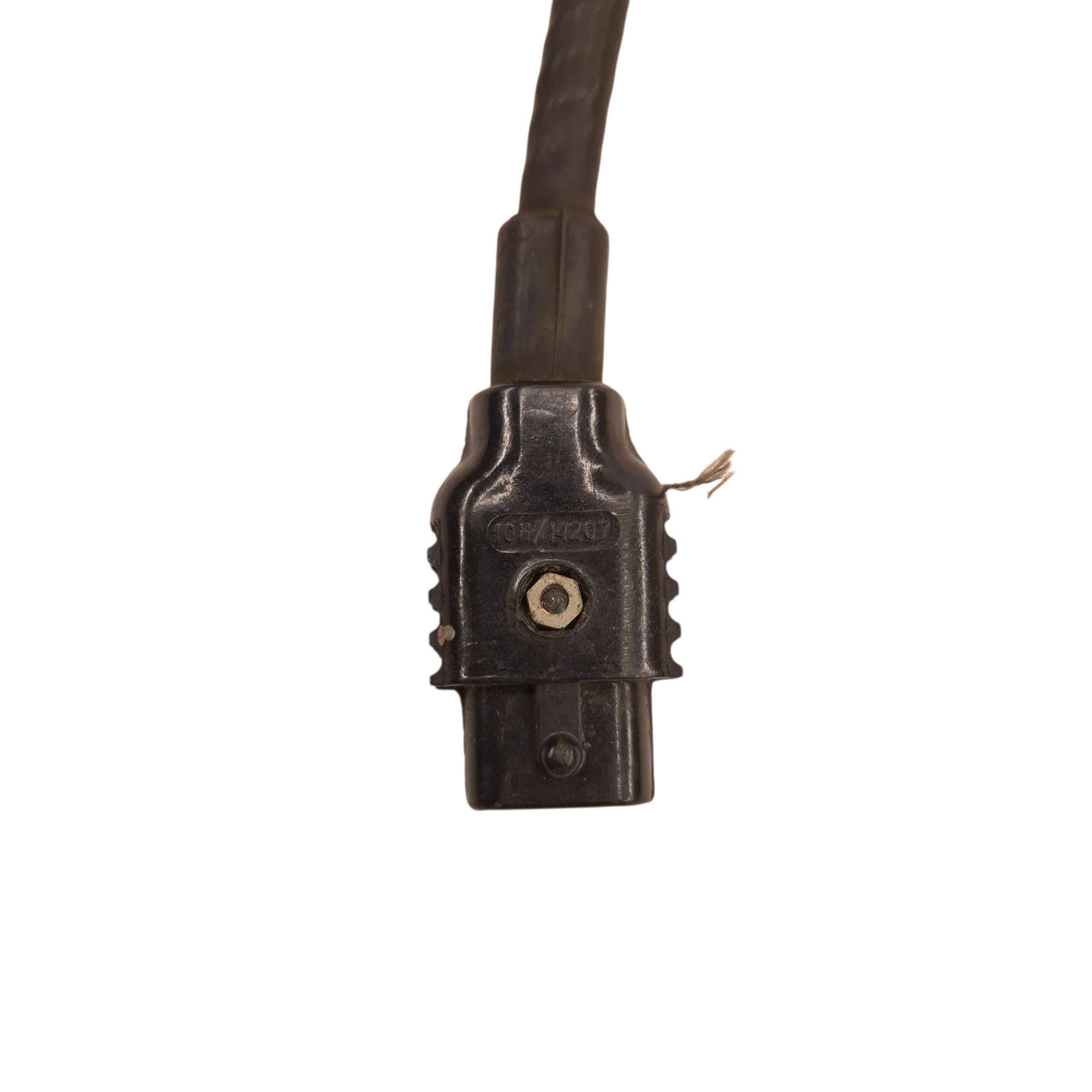 USAAF throatmicrophone extension cord with British plug — image 3