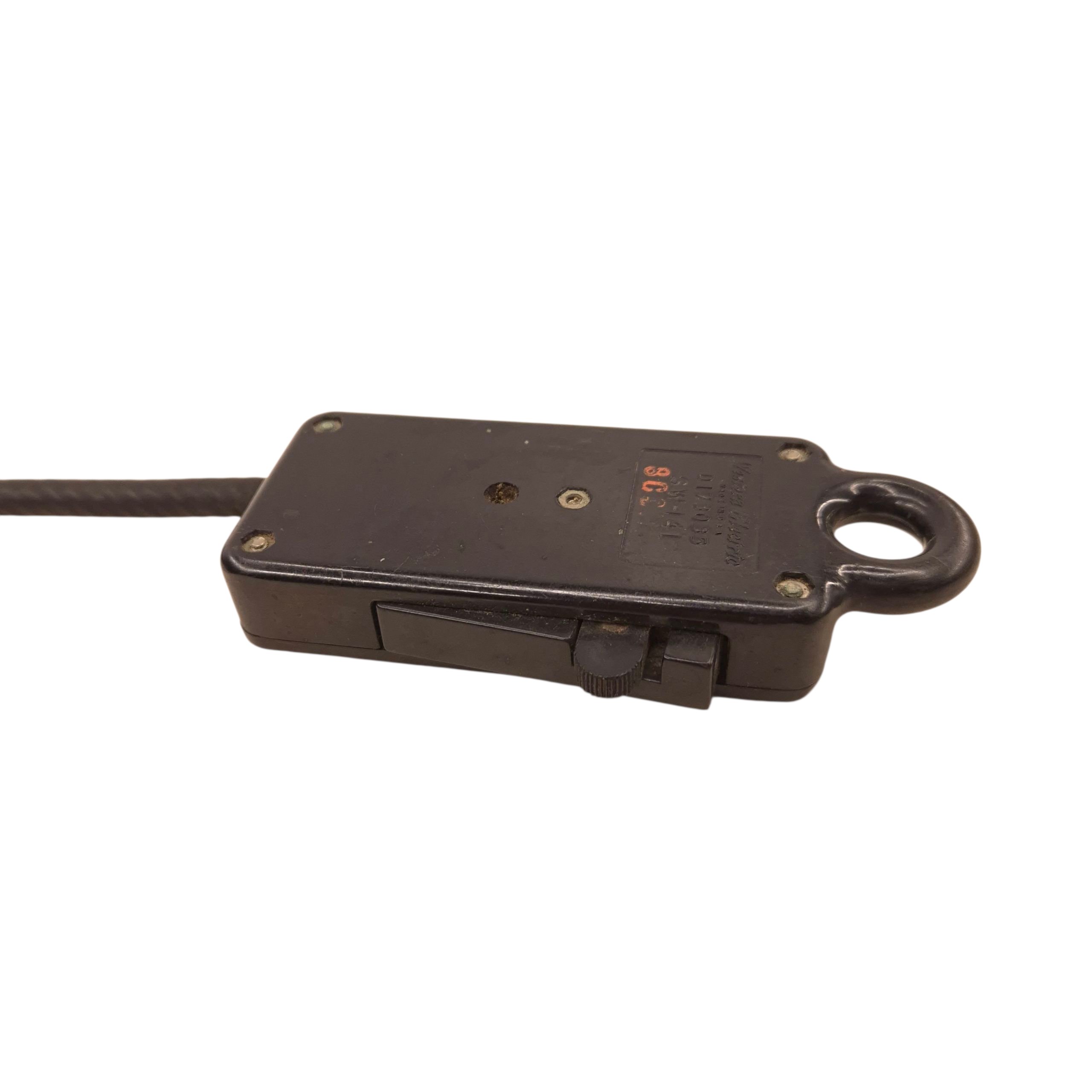 USAAF throatmicrophone extension cord with British plug — image 4