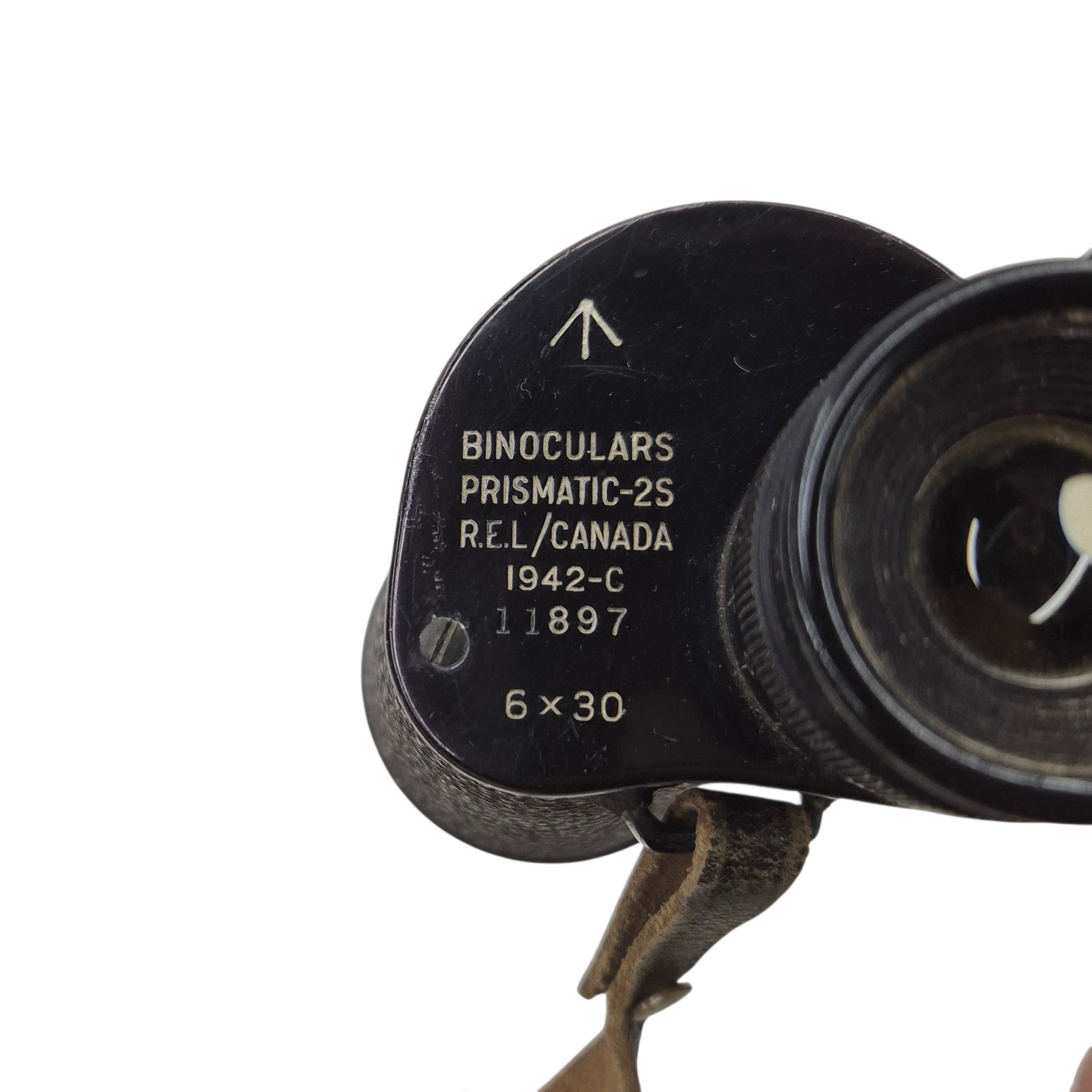 Canadian Binoculars 1942 with P37 Web Case 1940 — image 10