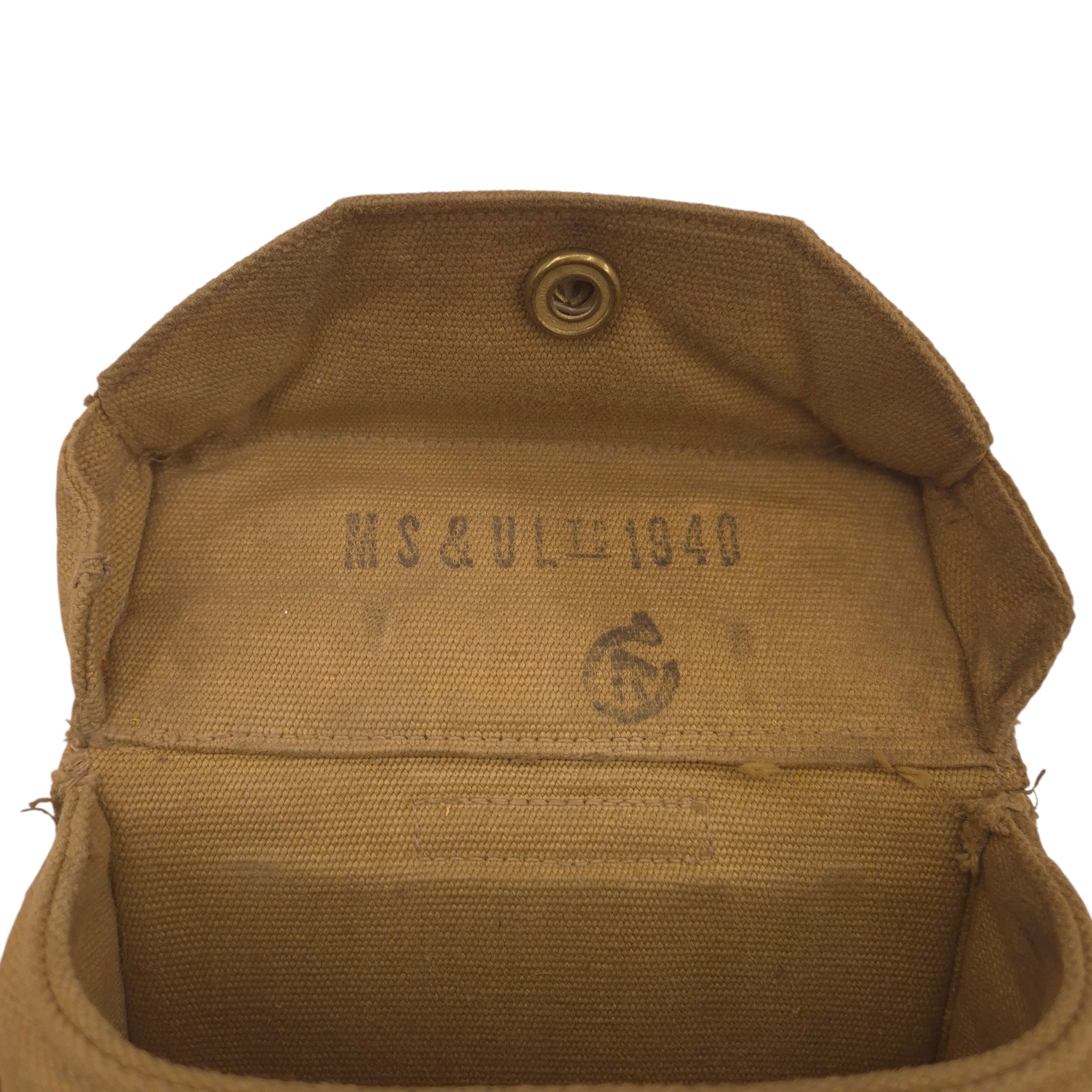 Canadian Binoculars 1942 with P37 Web Case 1940 — image 6