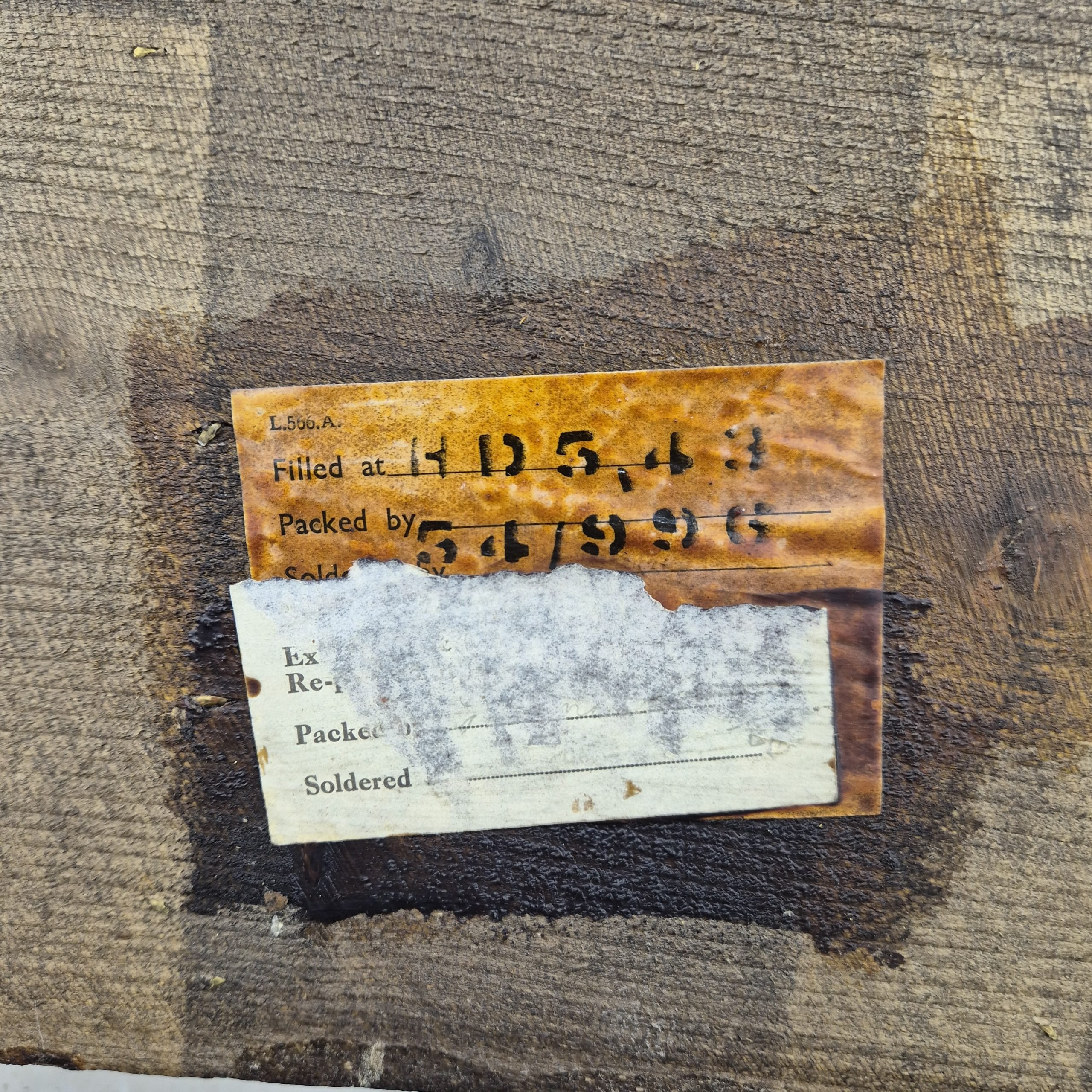 British CE/TNT MkI wooden crate – 1943 — image 8