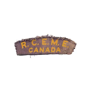RCEME – Printed shoulder title