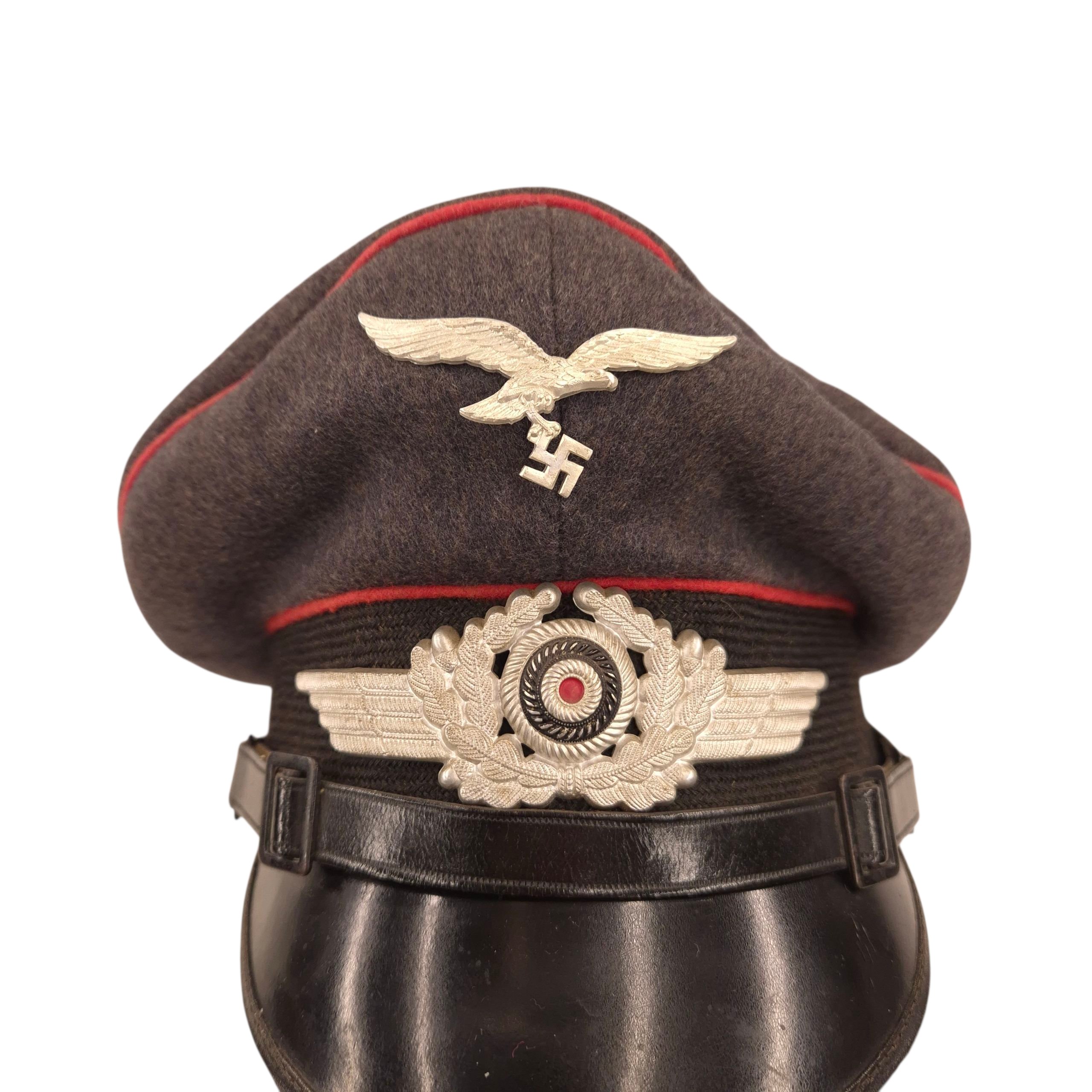 Luftwaffe FLAK EM/NCO's visor cap — image 4