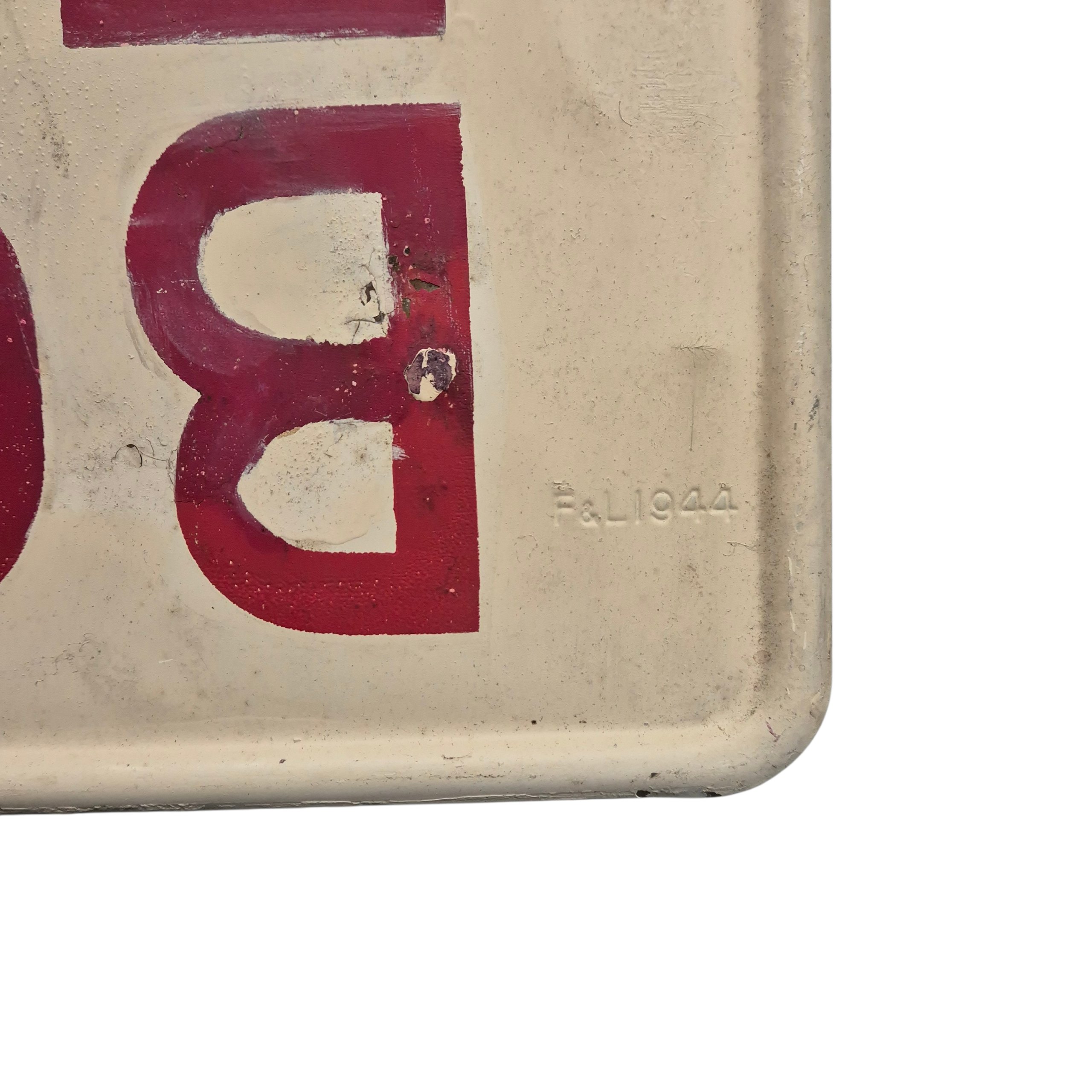 British Booby Traps Sign – F&L 1944 — image 2