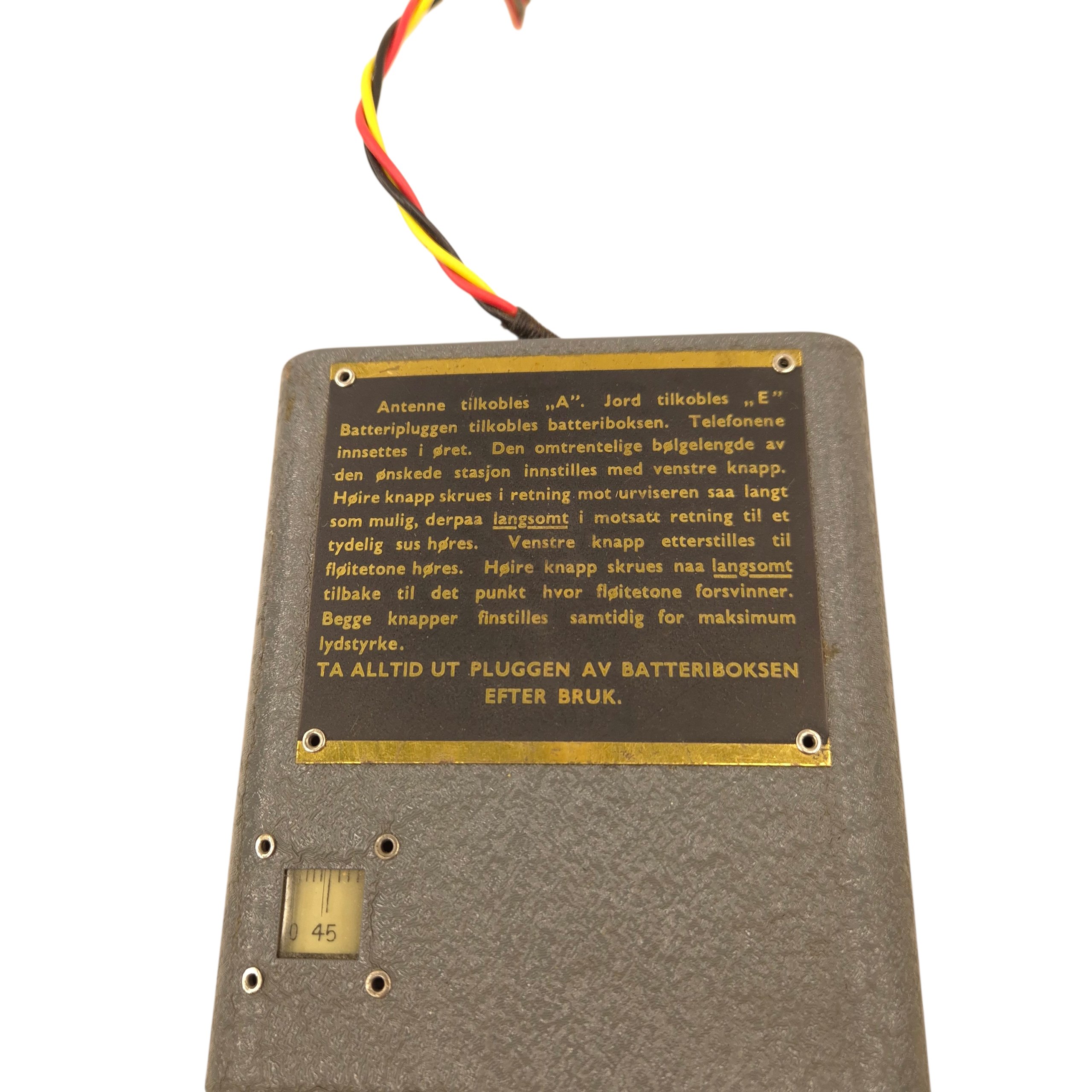 SOE Clandestine Radio Receiver – Type 31/1 Sweetheart — image 8