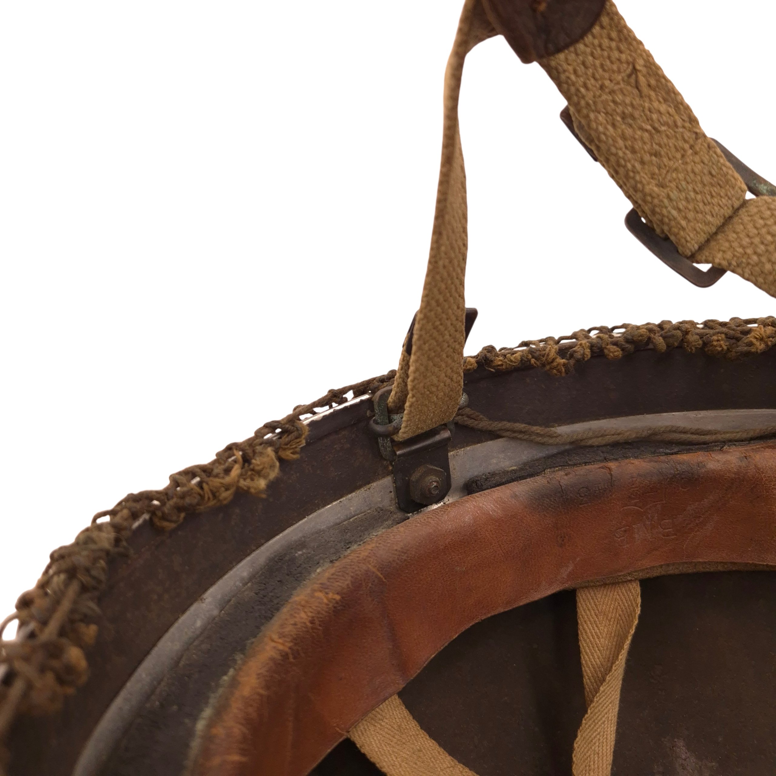 'RARE' British MkII Paratrooper Helmet – BMB 1943 — image 9