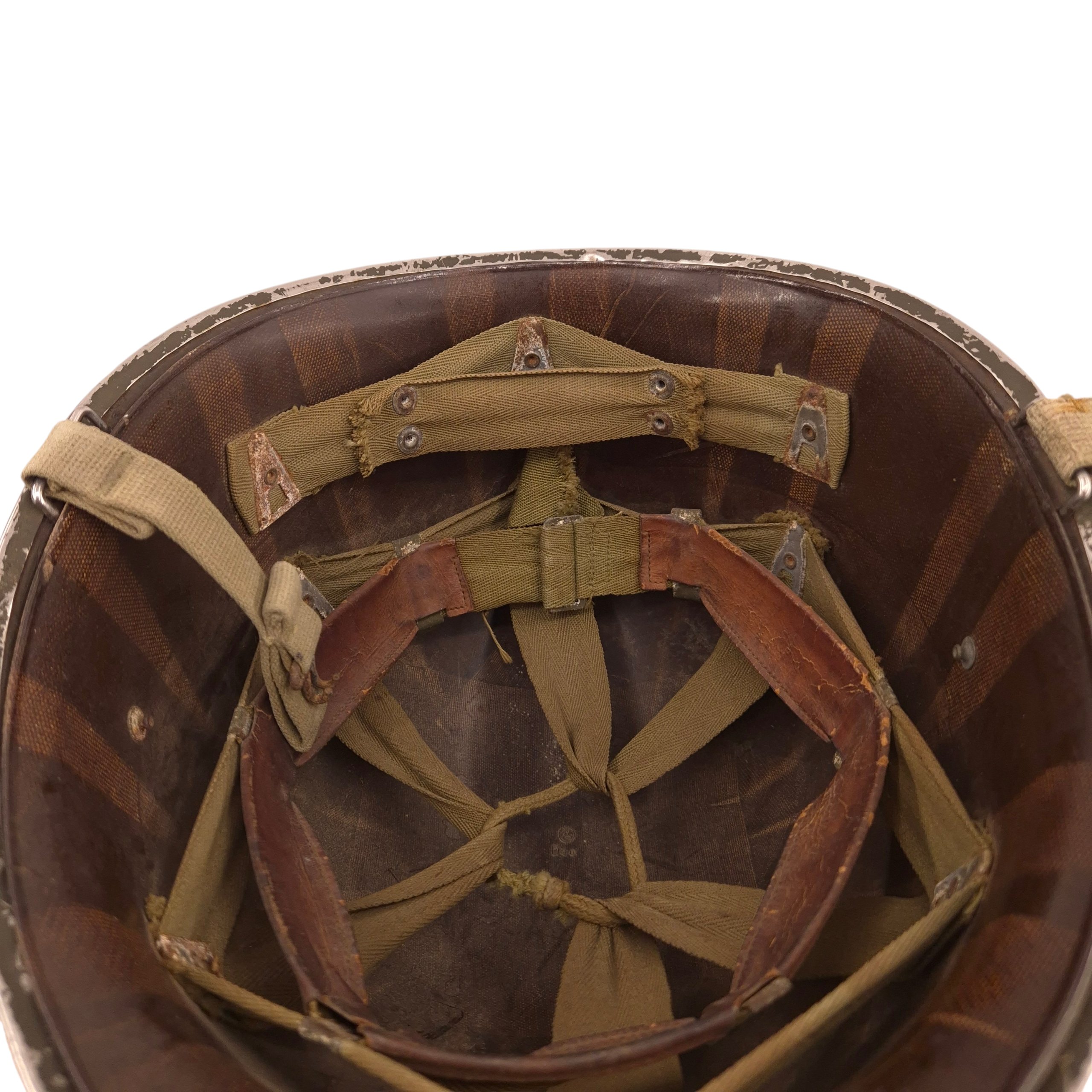 U.S. M1 Fixed-Bale helmet with Westinghouse liner — image 15