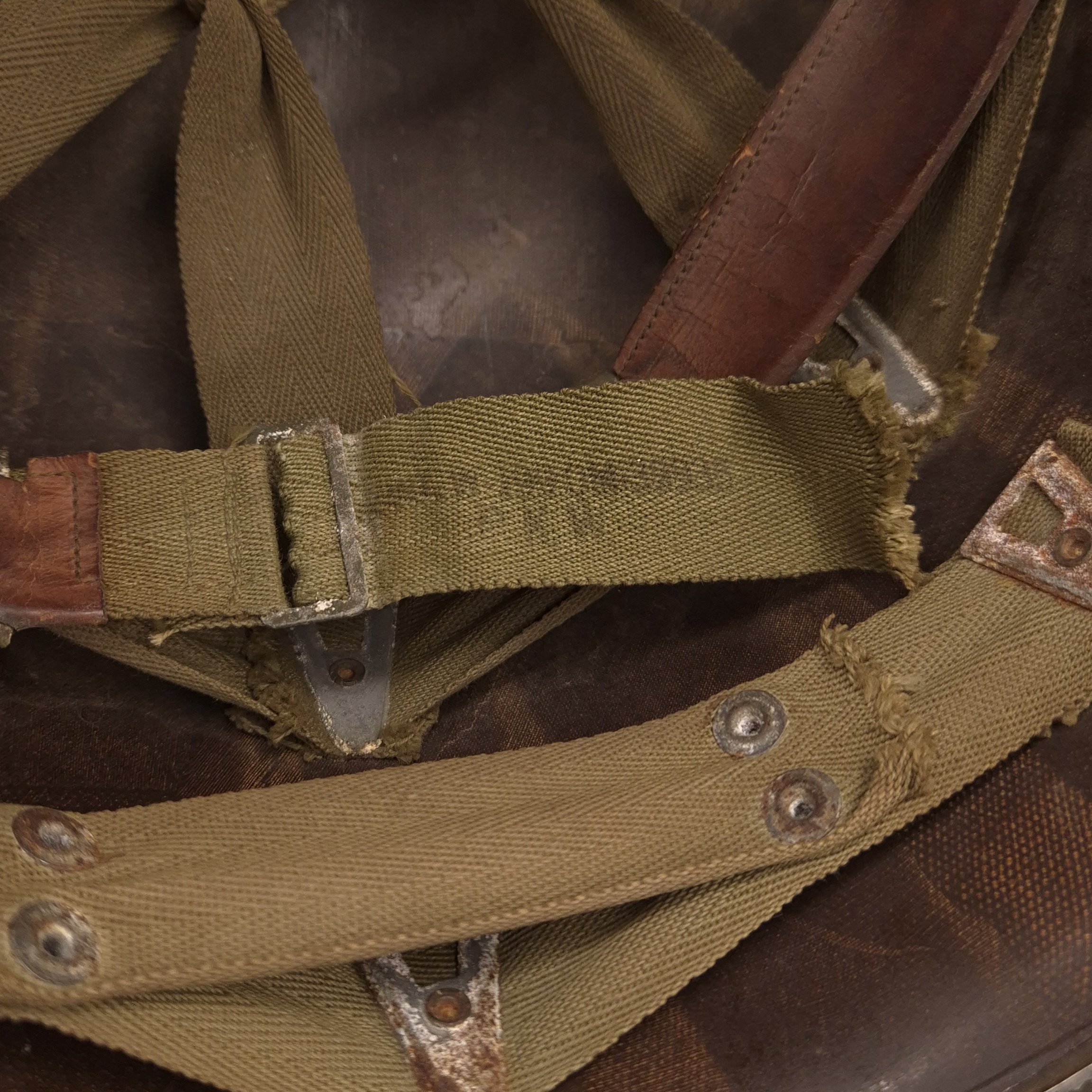 U.S. M1 Fixed-Bale helmet with Westinghouse liner — image 17