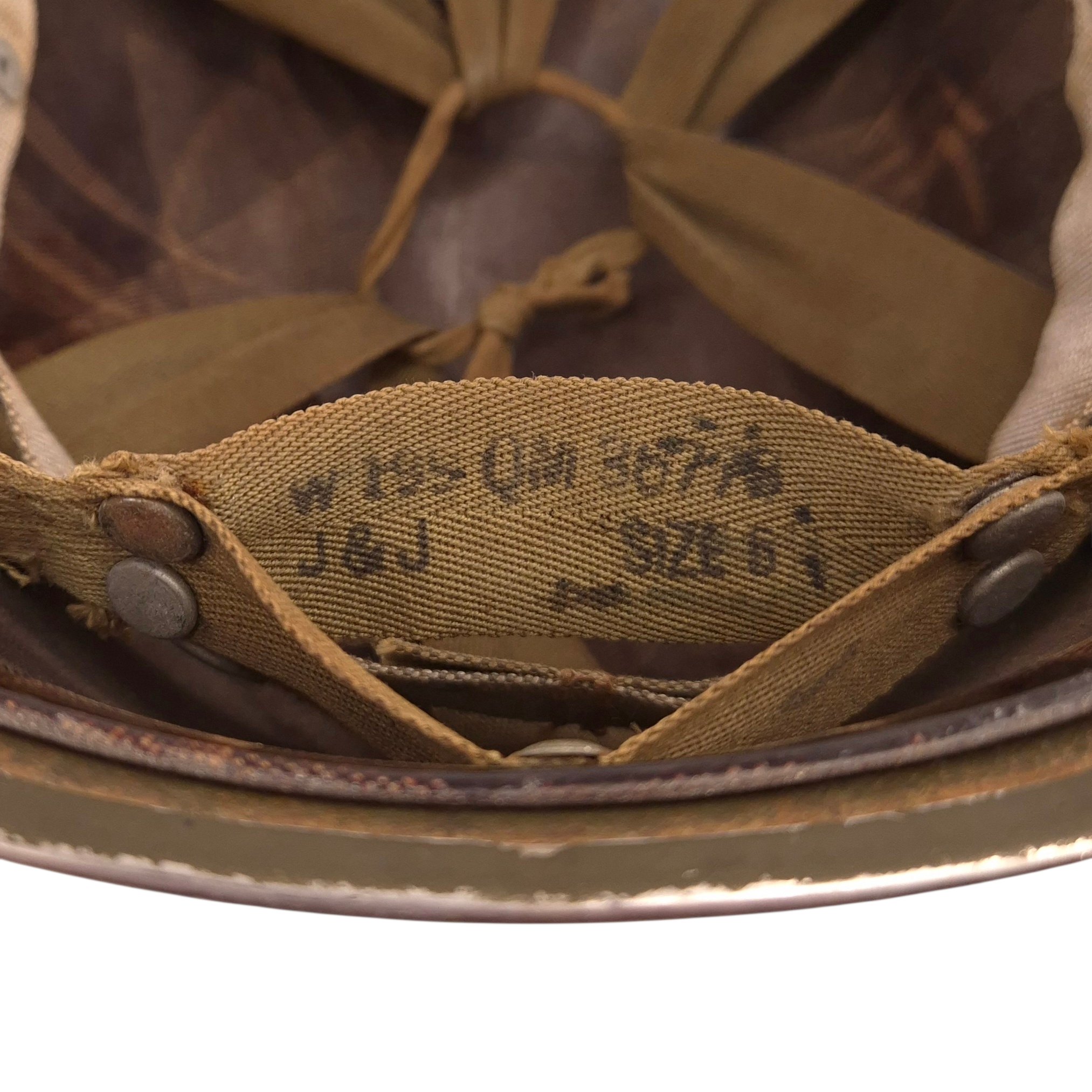 U.S. M1 Fixed-Bale helmet with early INLAND liner — image 10