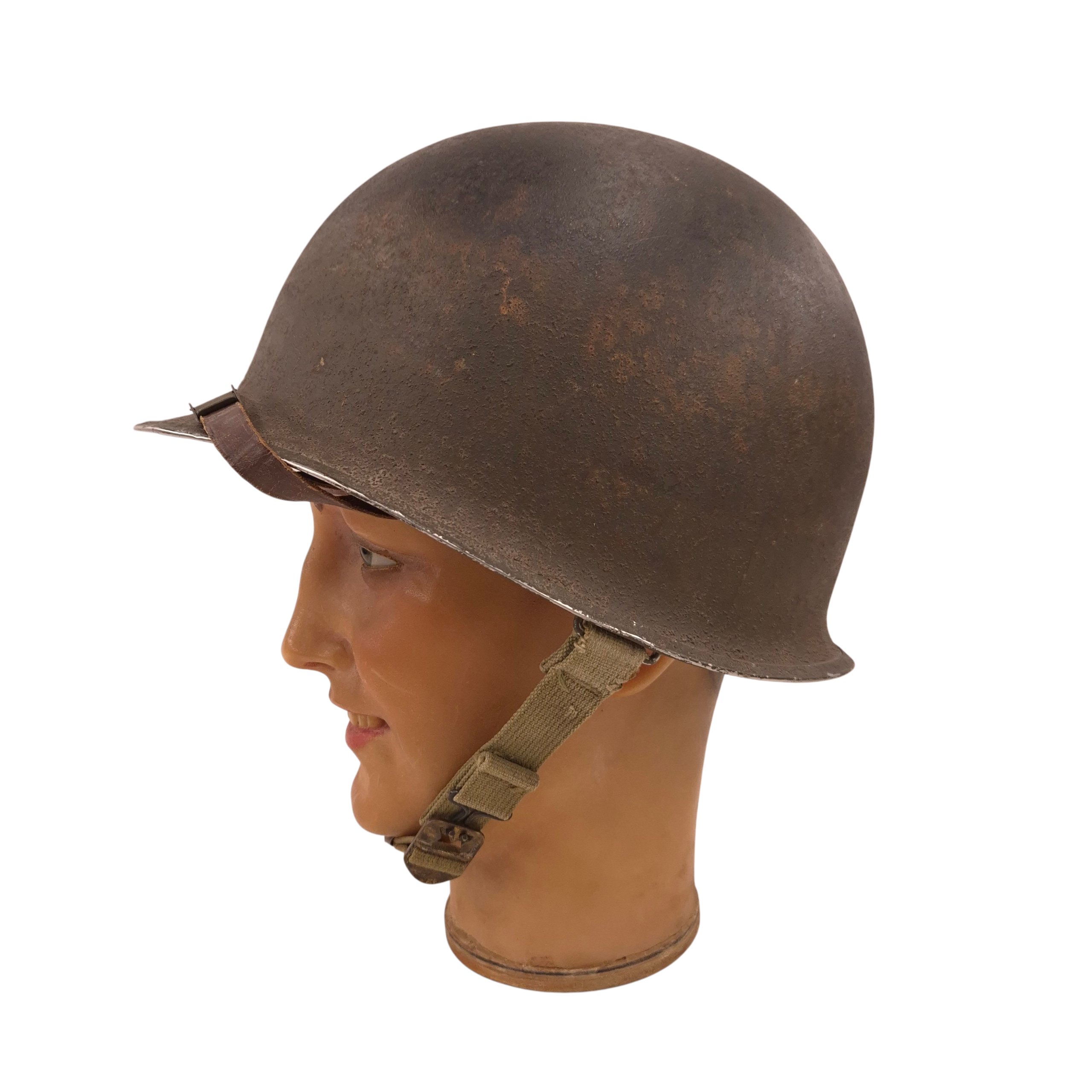U.S. M1 Fixed-Bale helmet with early INLAND liner — image 4
