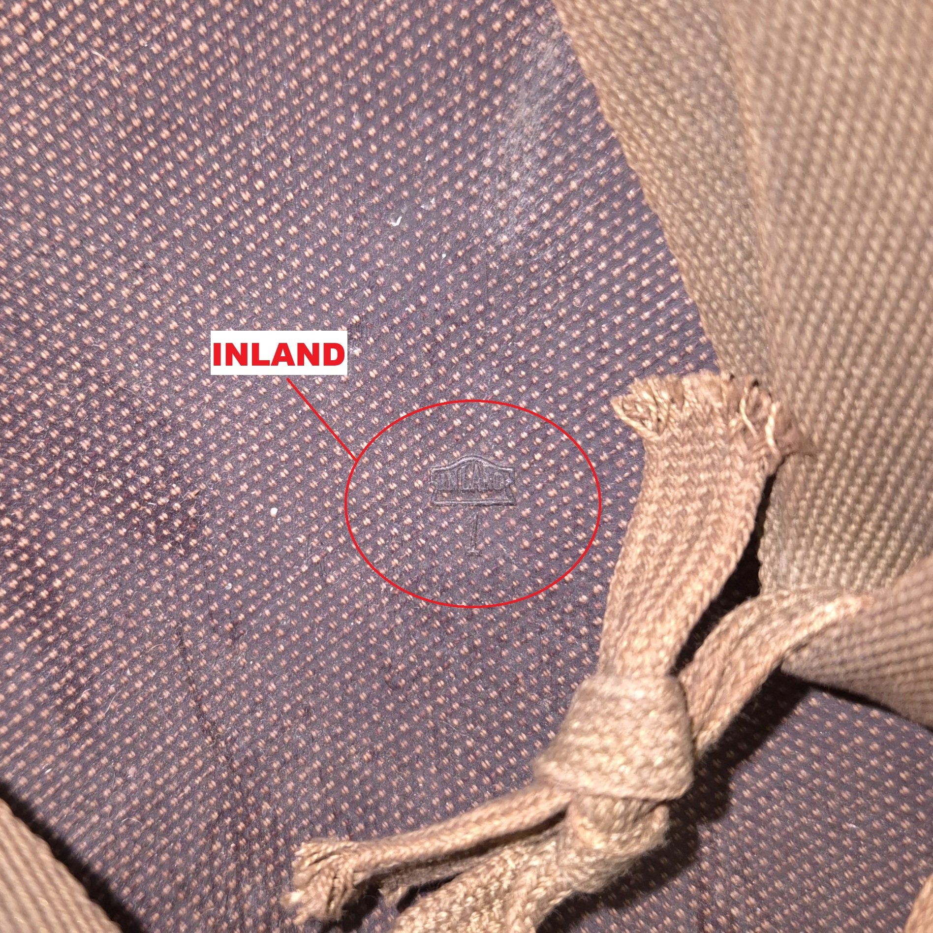 U.S. M1 Fixed-Bale helmet with early INLAND liner — image 9