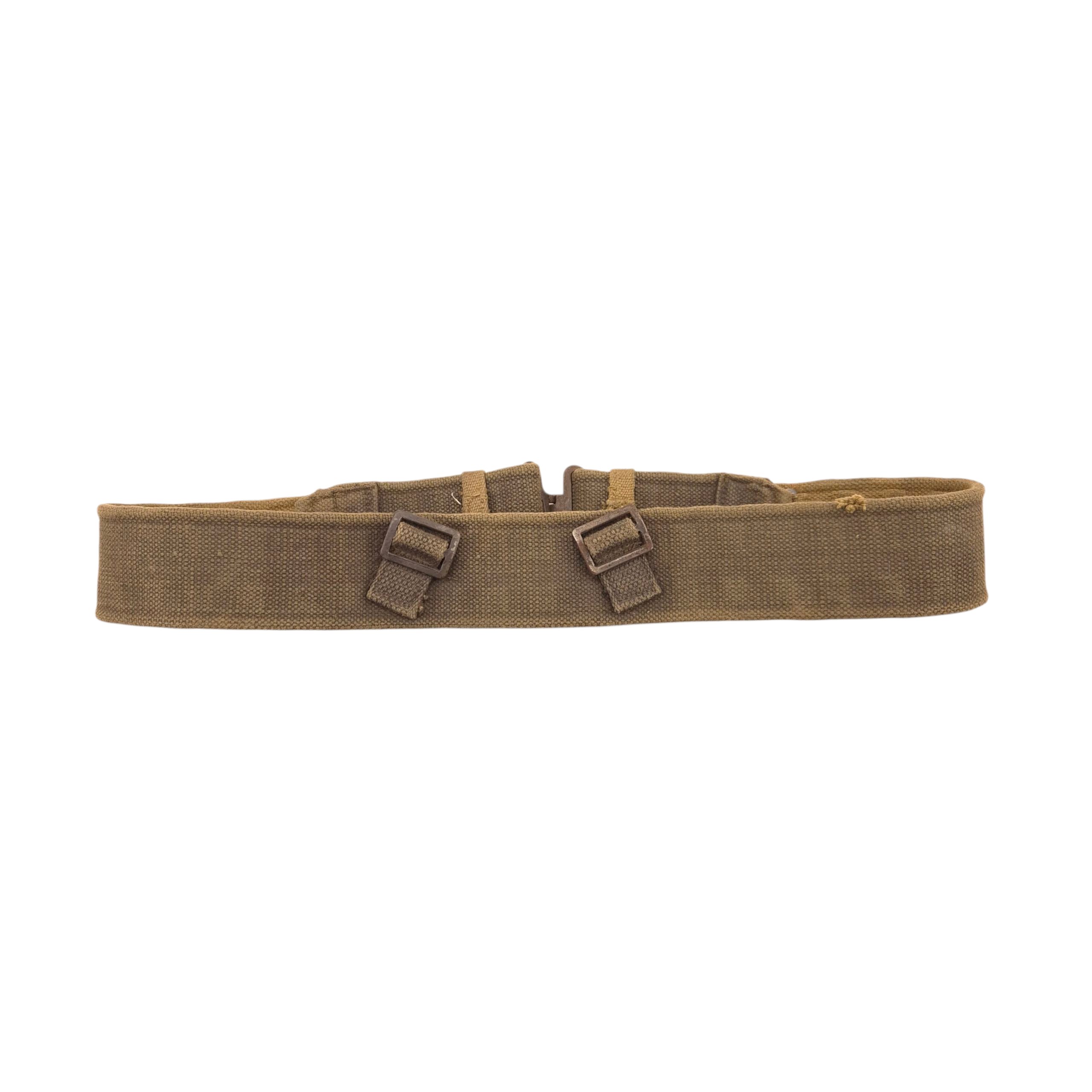 British P37 Web Belt in Black – Finnigans 1945 — image 3