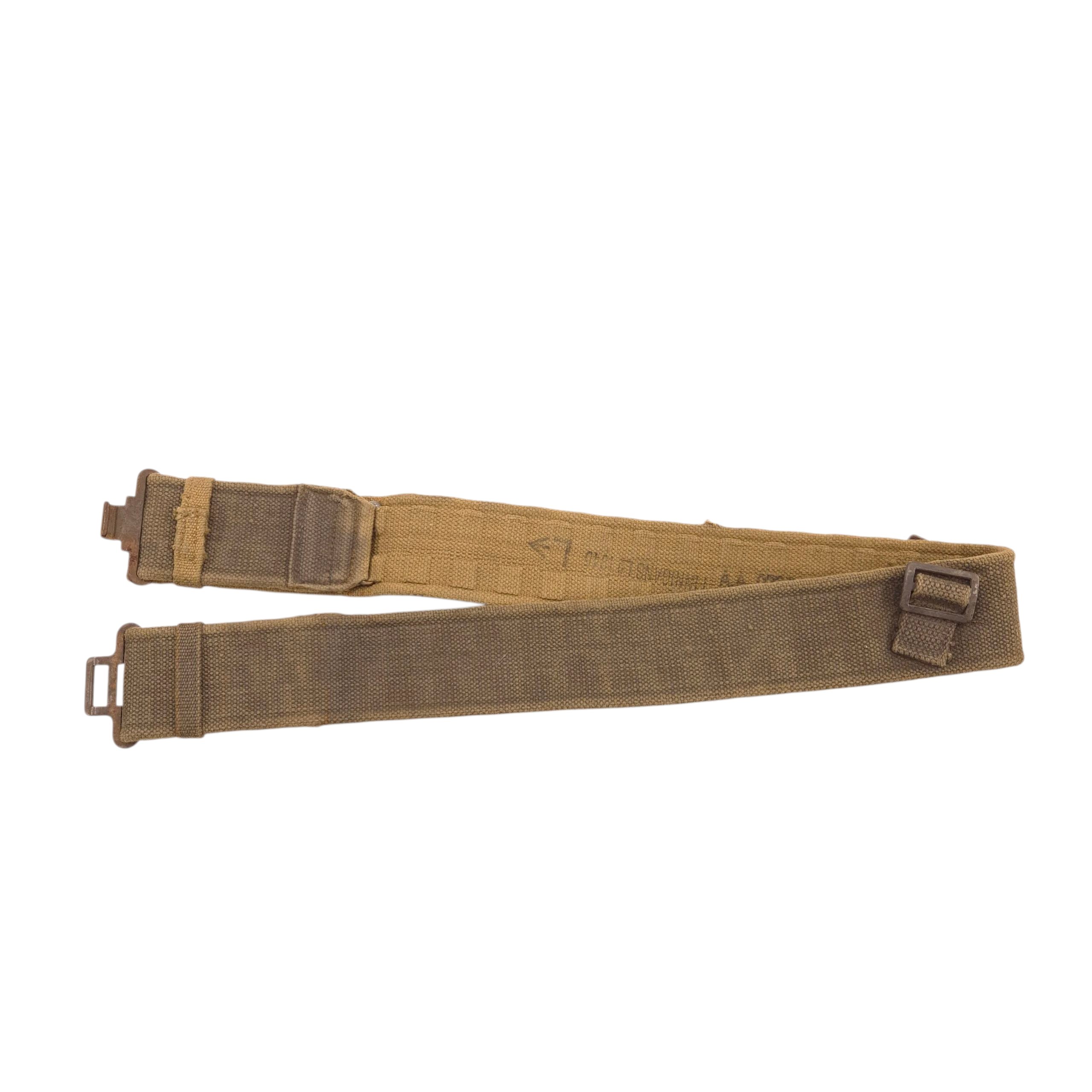 British P37 Web Belt in Black – Finnigans 1945 — image 4