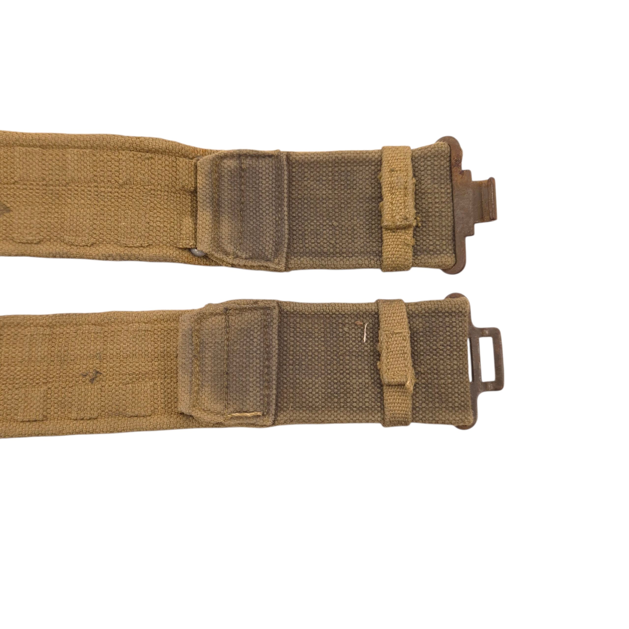 British P37 Web Belt in Black – Finnigans 1945 — image 5