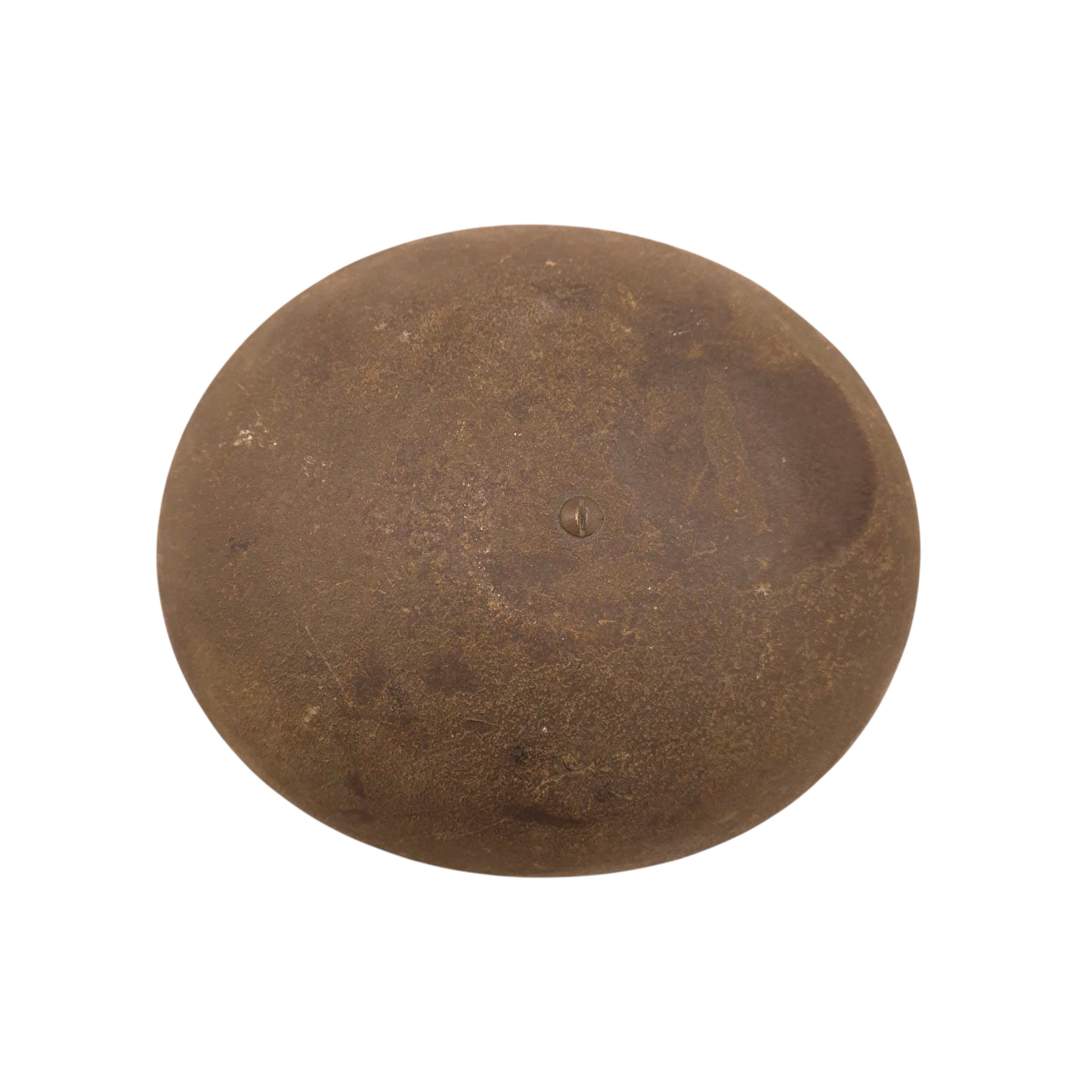 Canadian RAC Mk I Steel Helmet – Trooper A. L. Davis '5th CAD' — image 5