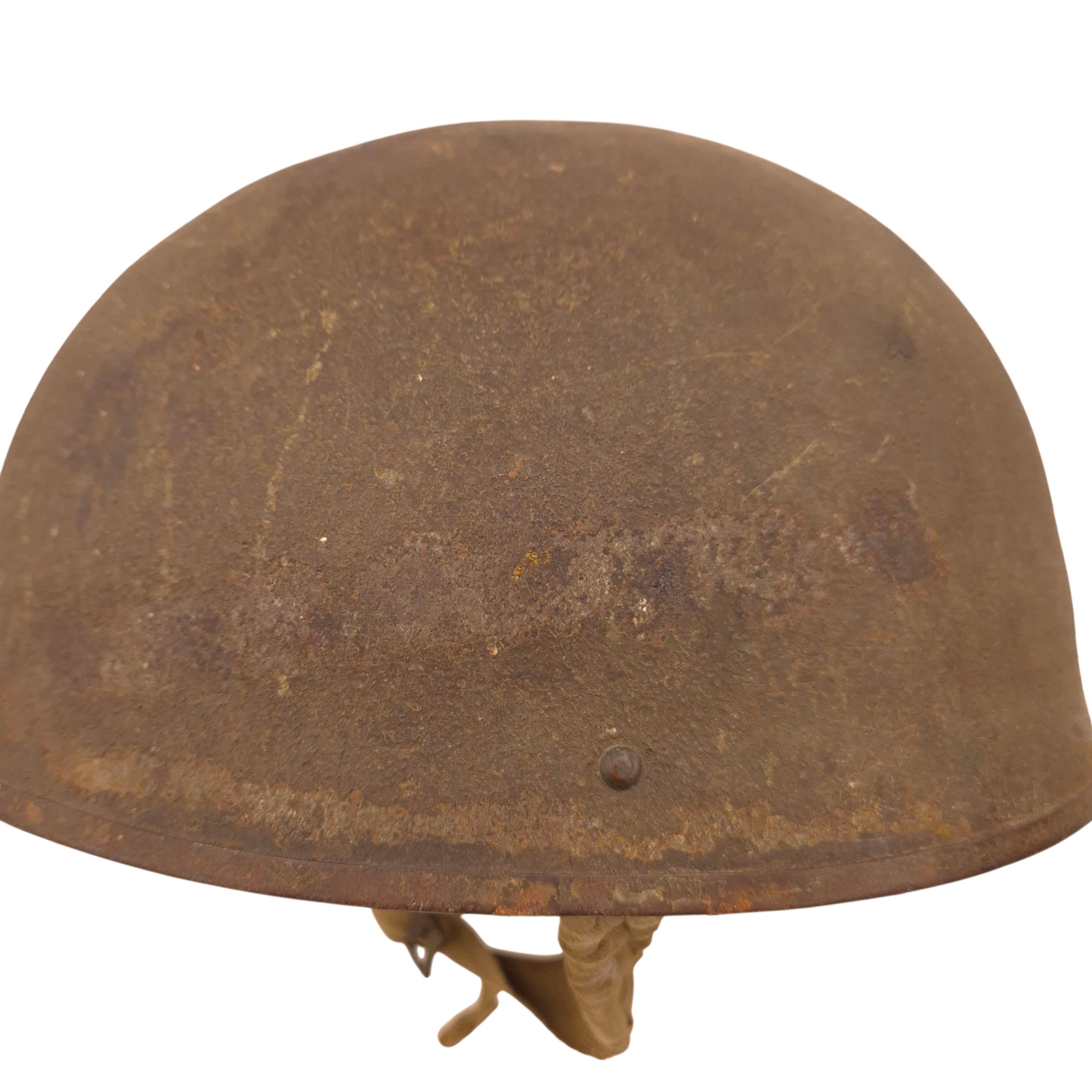 Canadian RAC Mk I Steel Helmet – Trooper A. L. Davis '5th CAD' — image 7