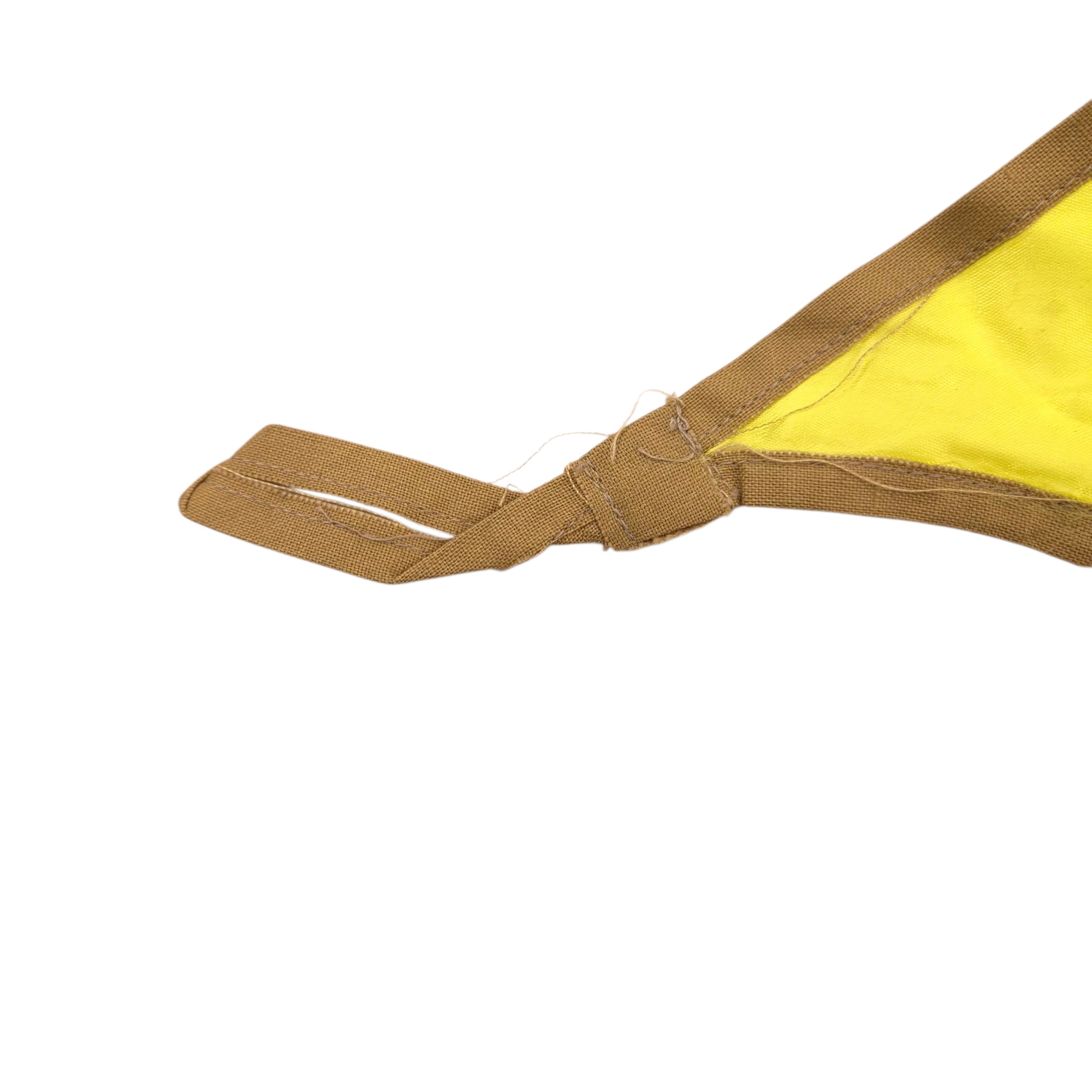 British/U.S. Airborne Yellow Recognition Scarf — image 2