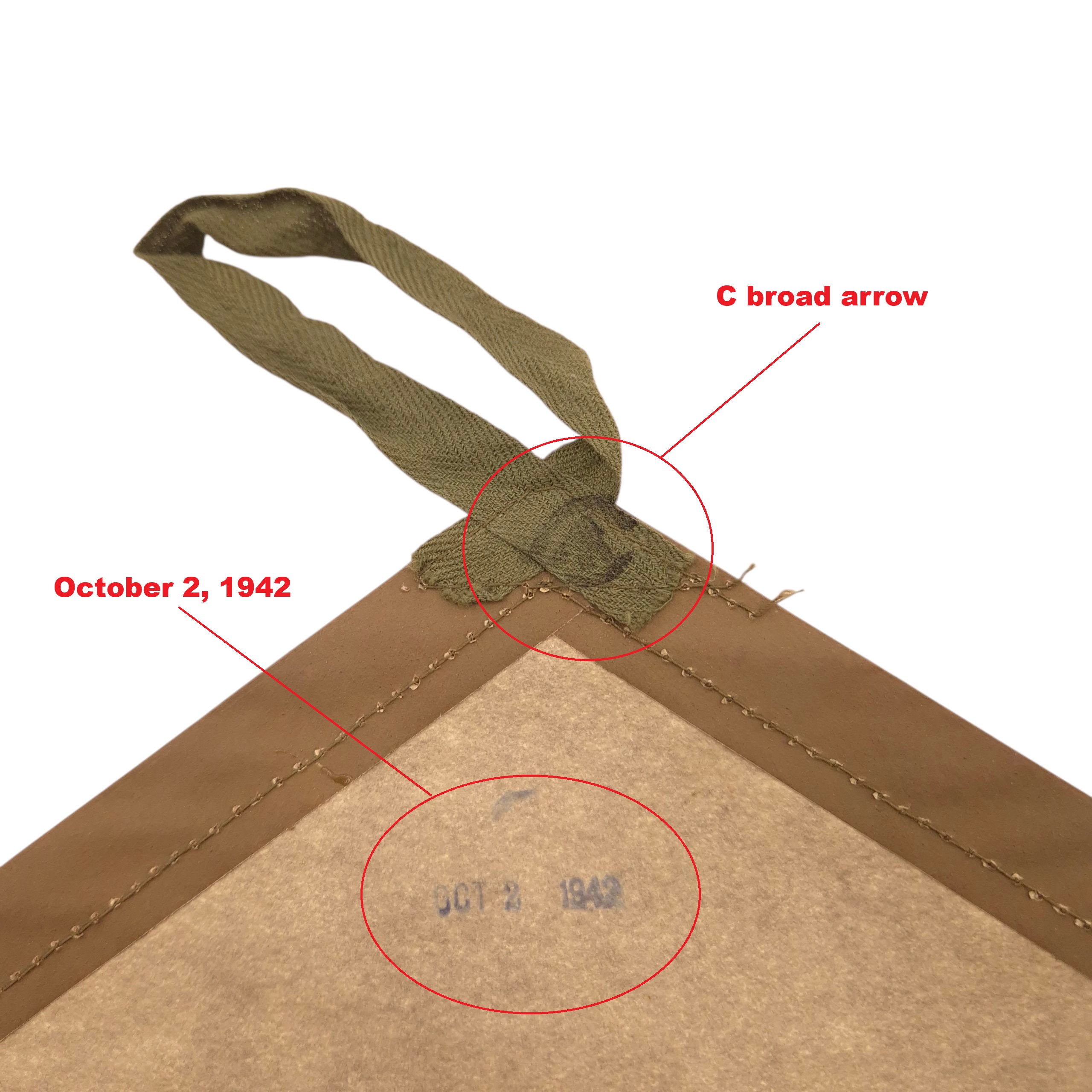 Canadian 'Anti Gas' Brassard – Dated 1942 — image 2