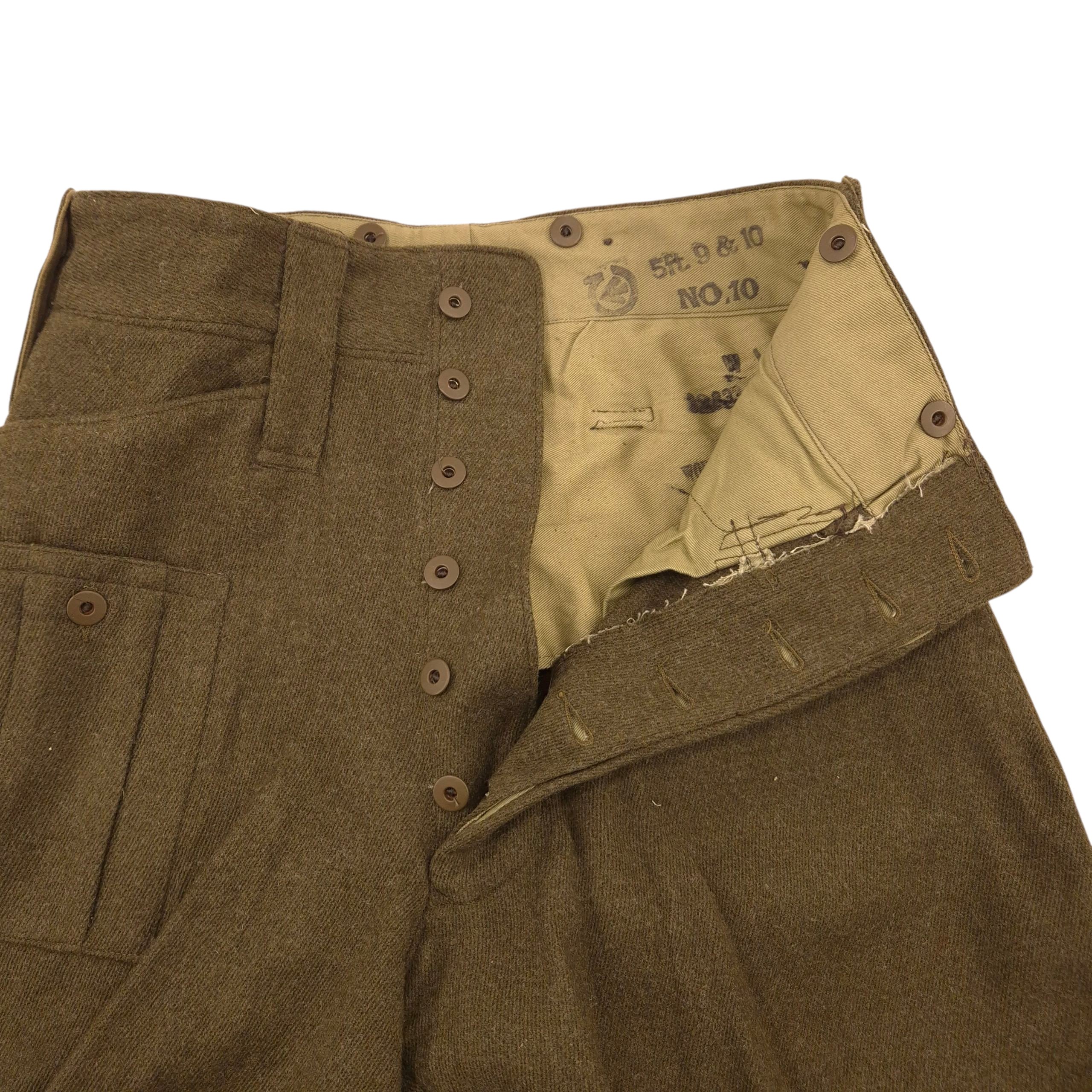 Canadian Dispatch Rider Breeches – Dated 1943 — image 6