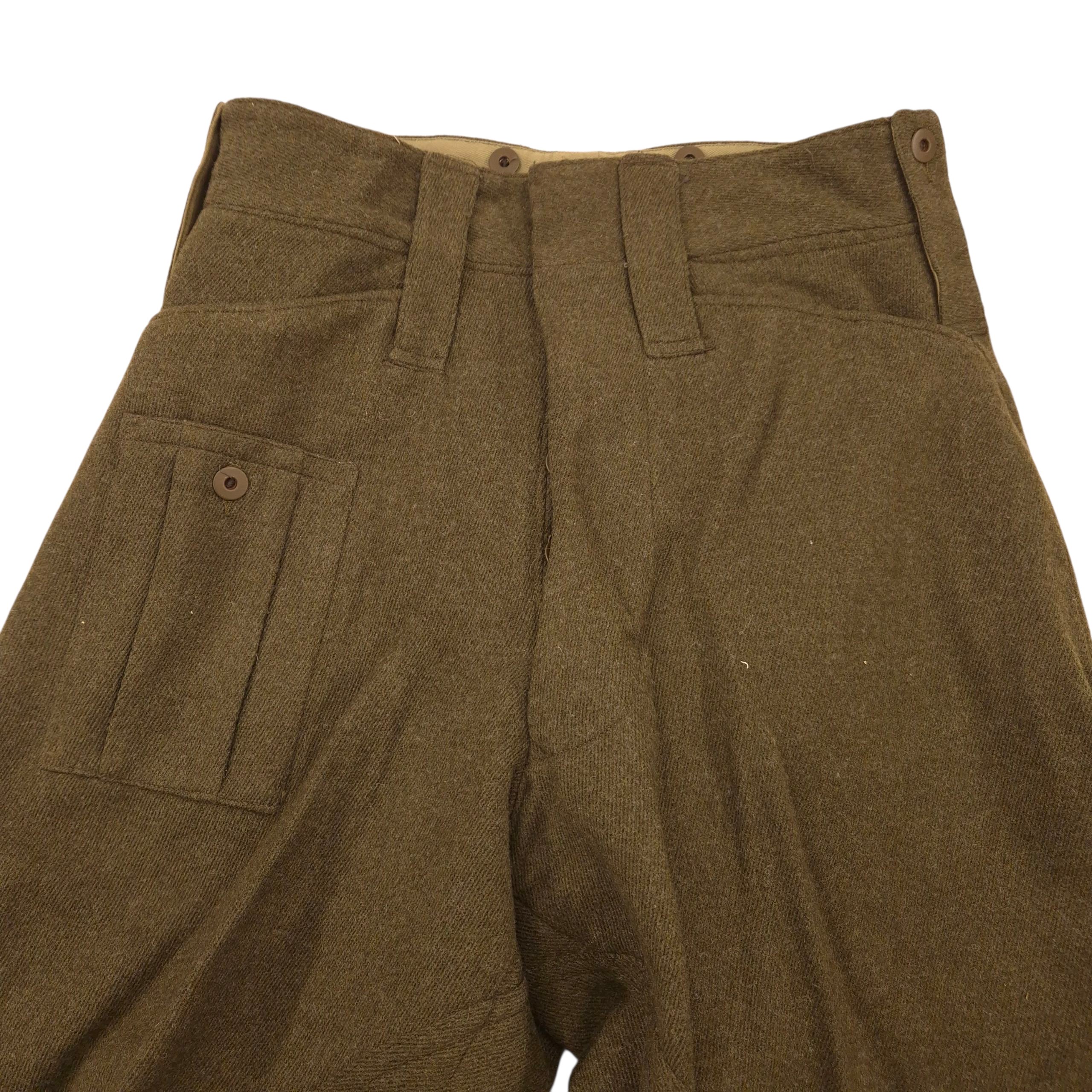 Canadian Dispatch Rider Breeches – Dated 1943 — image 8