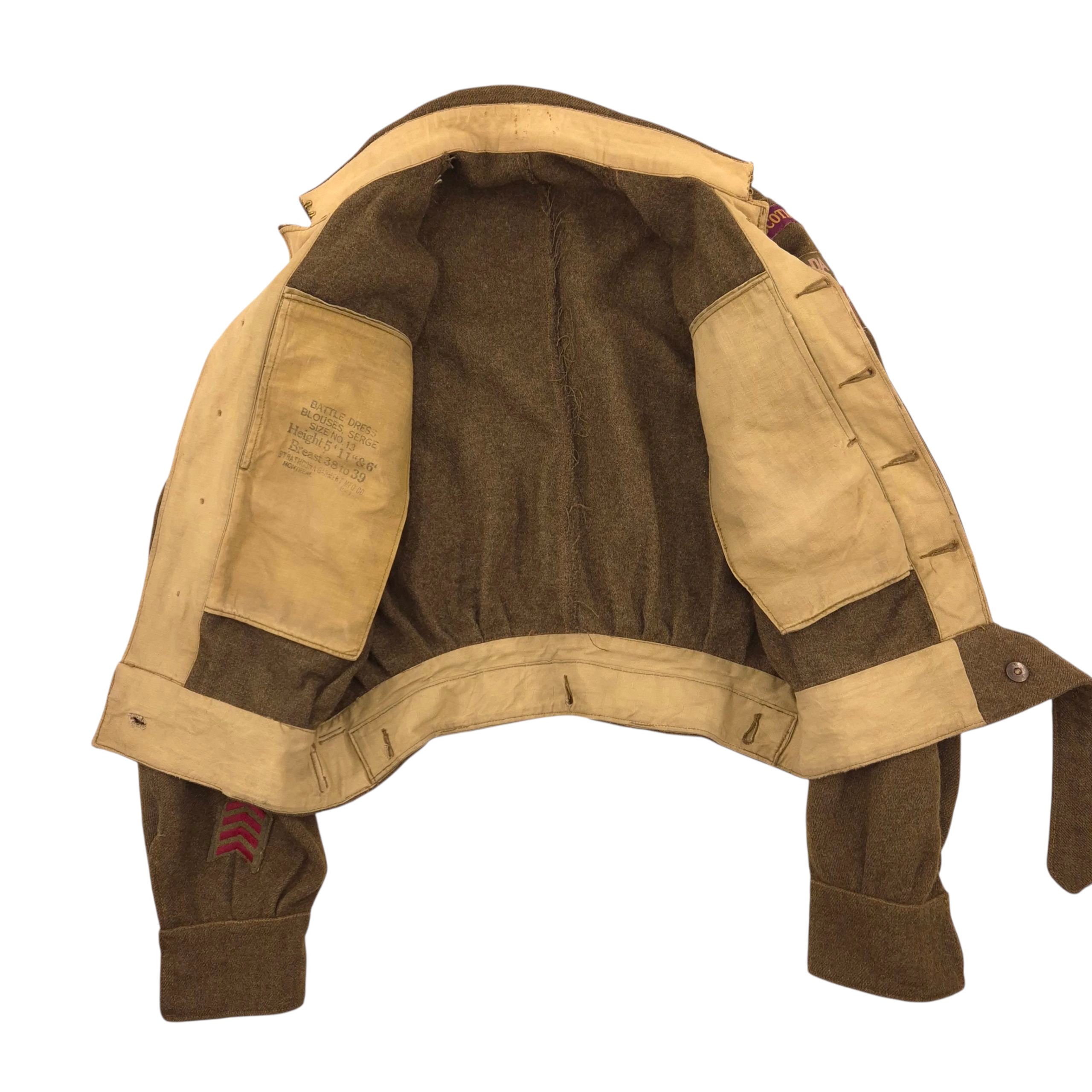 West Nova Scotia Regiment – BD Jacket 1943 — image 2