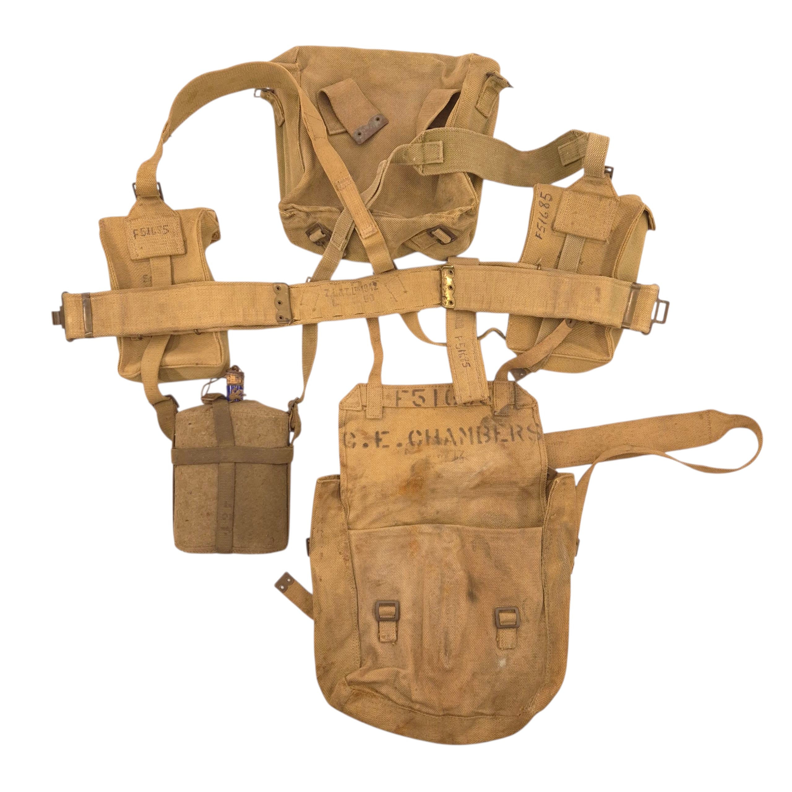 RCOC Grouping – Named to L/Cpl. Clyde Edward CHAMBERS (F-51685) — image 11