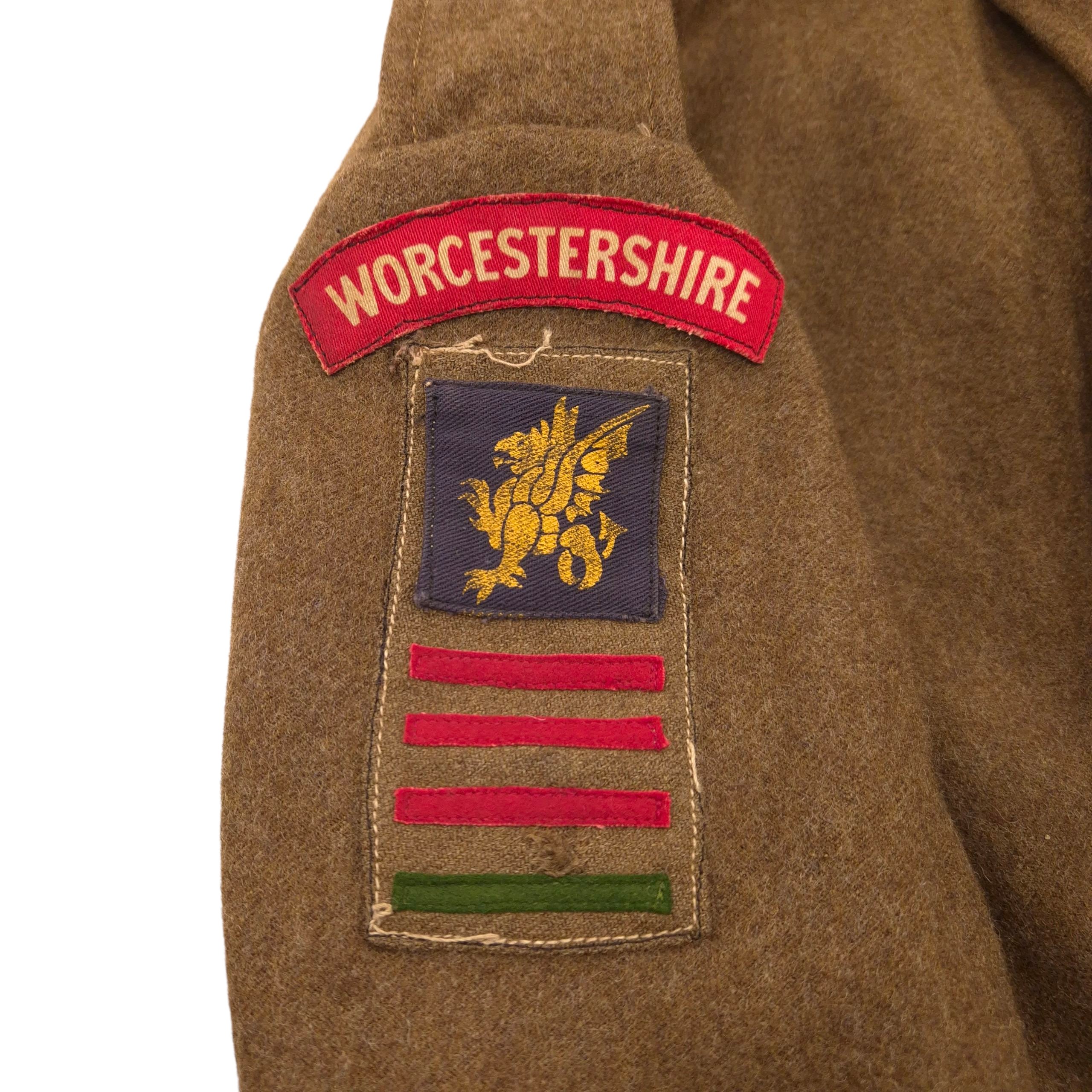 Worcestershire Regt. BD Jacket – 43rd Wessex Division — image 2