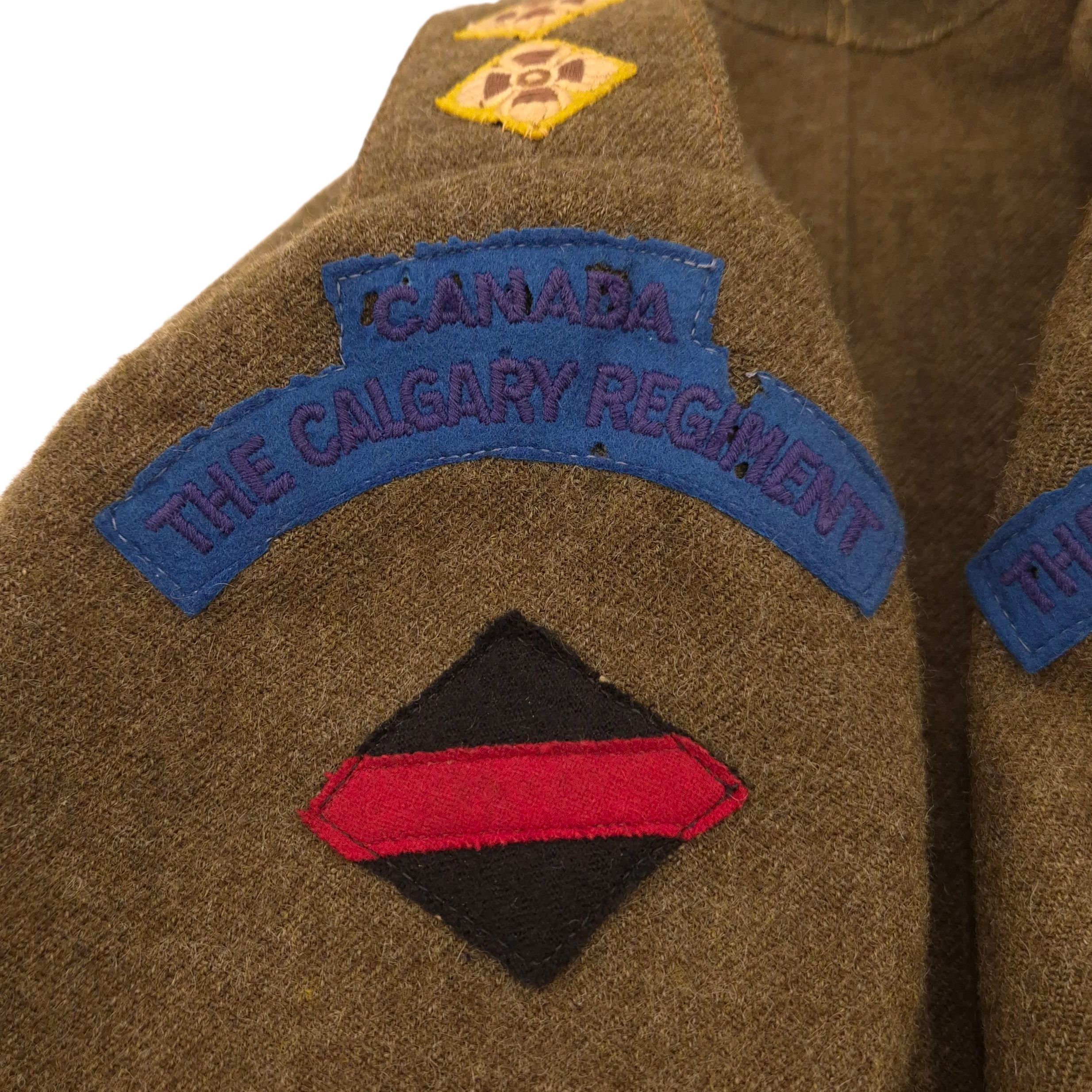 Calgary (Tank) Regiment – BD Jacket 'Lt. Stephen J. Coppinger' — image 10