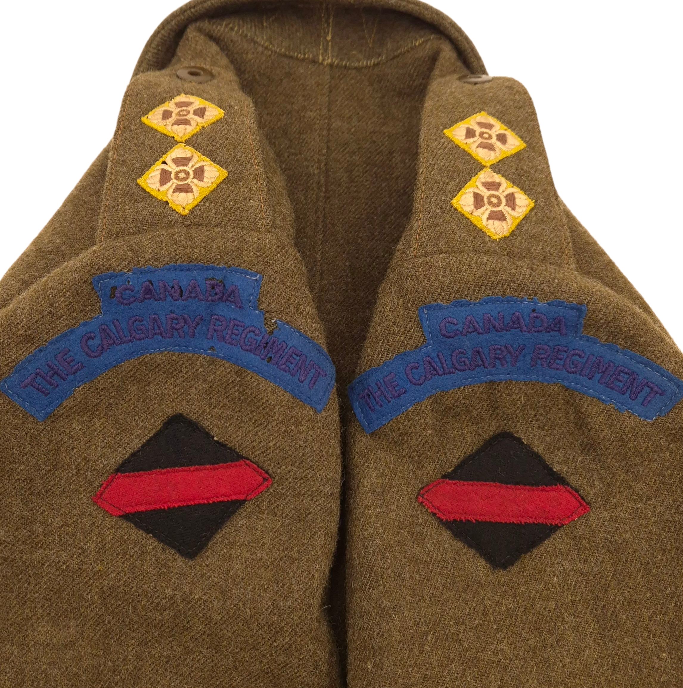 Calgary (Tank) Regiment – BD Jacket 'Lt. Stephen J. Coppinger' — image 2