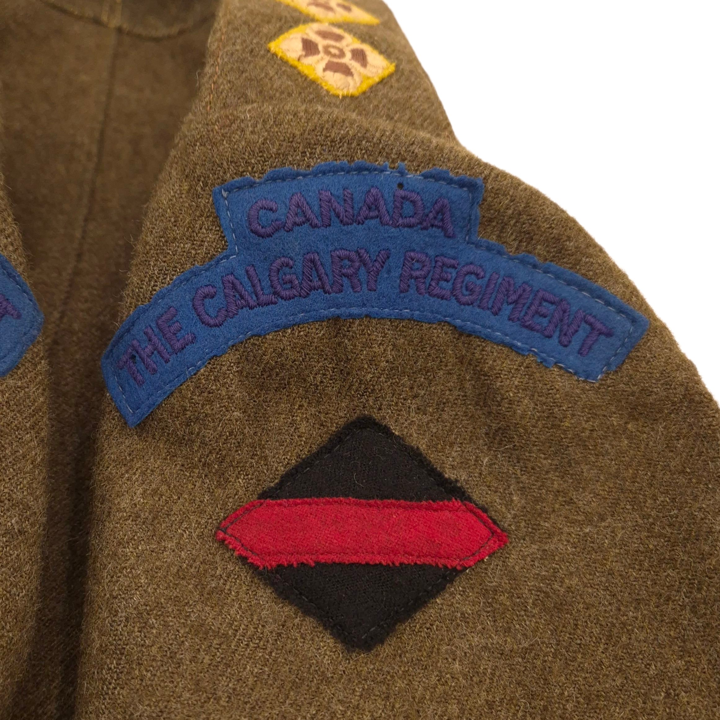 Calgary (Tank) Regiment – BD Jacket 'Lt. Stephen J. Coppinger' — image 8