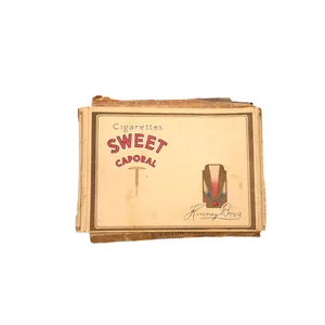 Sweet Corporal Cigarettes 'For Canadian Troops On Active Service Only'