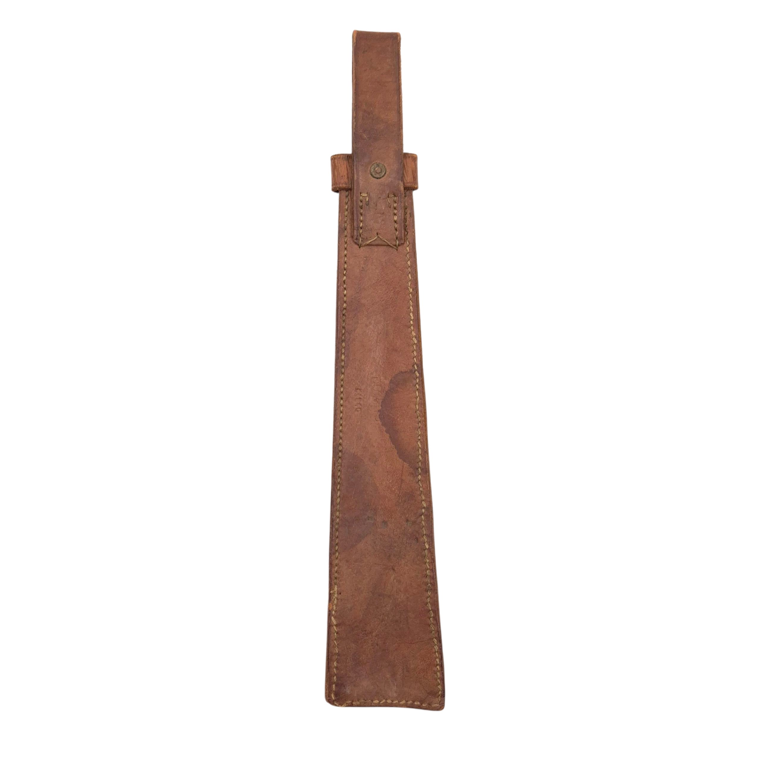 Dha-type Machete Leather Scabbard — image 2