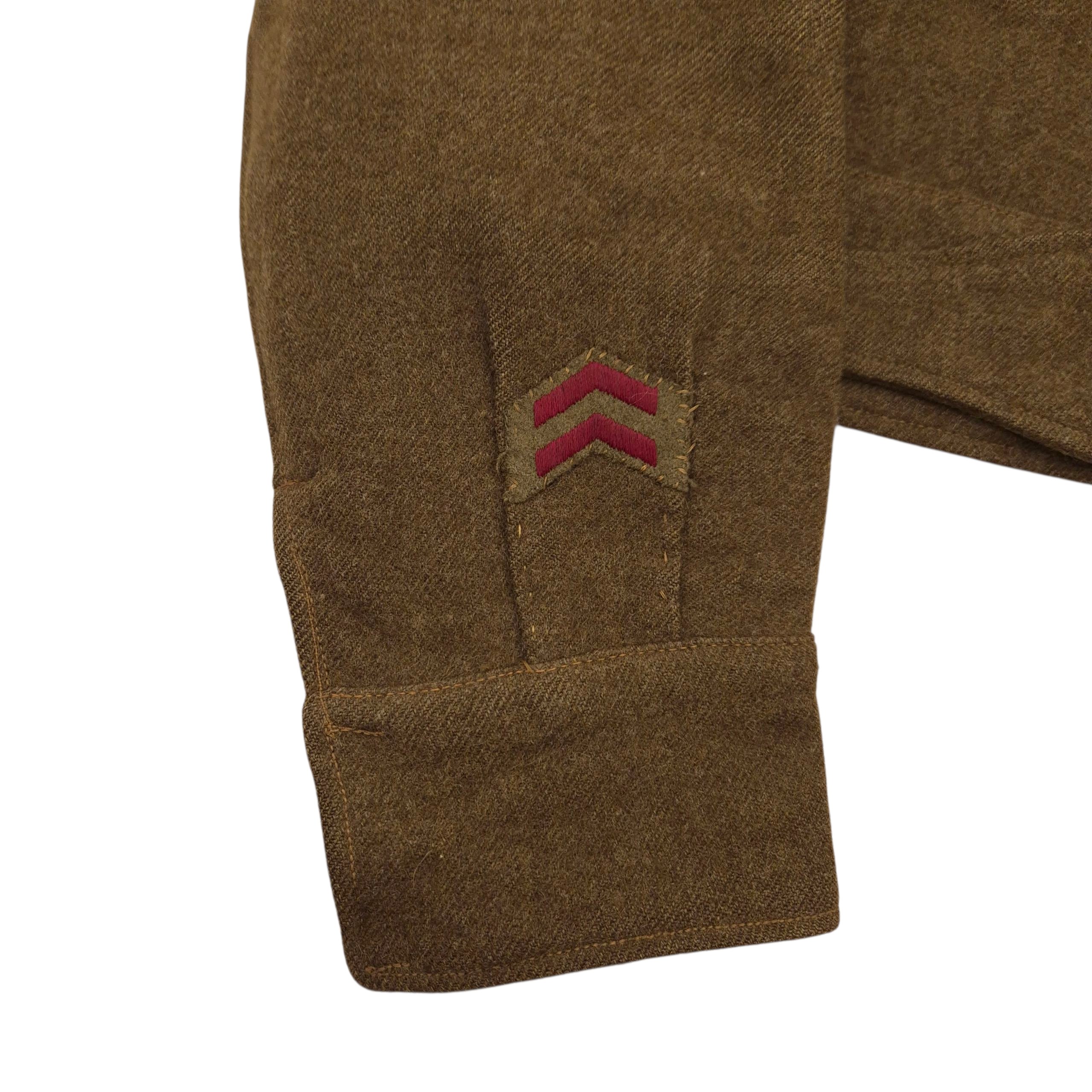 Perth Regiment Battle Dress Jacket – I.O.D.E. Shoulder Titles — image 11