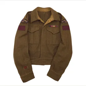 Perth Regiment Battle Dress Jacket – I.O.D.E. Shoulder Titles