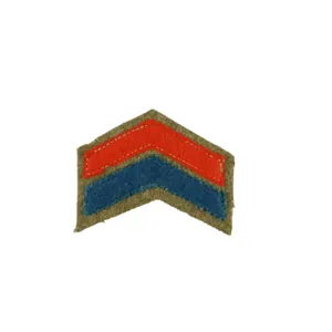 WW1 Blue/Red Overseas Chevrons