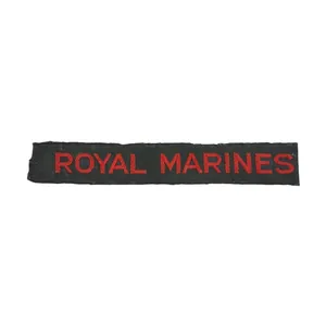 Royal Marines woven badge