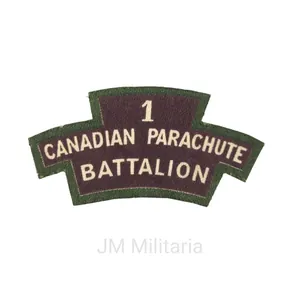 1st Canadian Parachute Battalion – Printed shoulder title