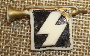 WWII GERMAN DJ TRUMPET TINNIE