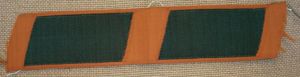 WWII GERMAN NORTH CAUCASIAN VOLUNTEER FREIFILLIGER'S COLLAR TAB