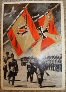 WWII GERMAN CONDOR LEGION POSTCARD RARE