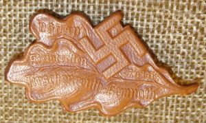 WWII GERMAN NSDAP TINNIE