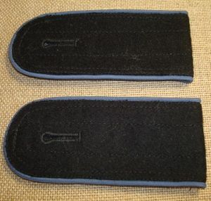 WWII GERMAN WAFFEN-SS TRANSPORT SHOULDER STRAPS