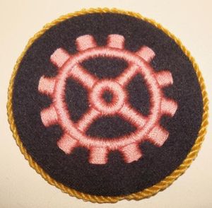 WWII GERMAN MASTER TECHNICAL ARTISAN'S SLEEVE BADGE