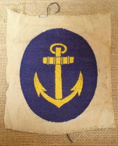 WWII GERMAN KRIEGSMARINE SPORTS SHORTS INSIGNIA