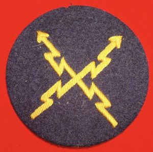 WWII KRIEGSMARINE TELETYPIST'S TRADE PATCH