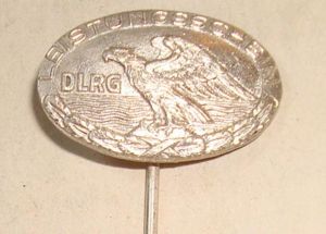 DLRG LIGHT ACHIEVEMENT LAPEL BADGE