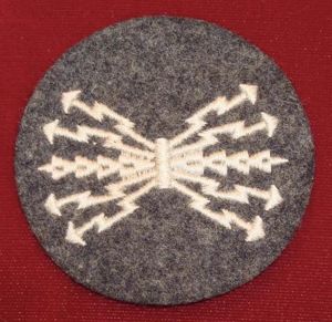 WWII GERMAN LW AIR SIGNALS 'B' CLASS RADIO OPERATOR'S TRADE …