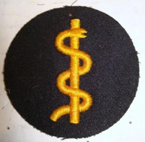 KRIEGSMARINE MEDICAL EM'S CAREER SLEEVE INSIGNIA