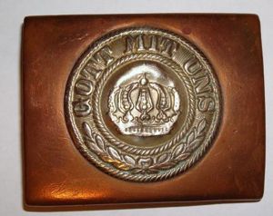 WWI IMPERIAL EM/NCO BUCKLE